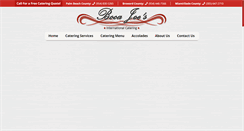 Desktop Screenshot of bocajoescatering.com